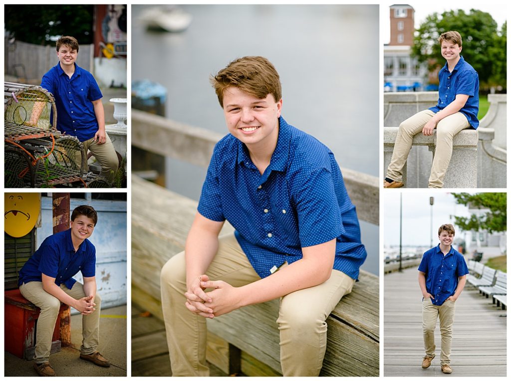 Newburyport Boardwalk Senior Session