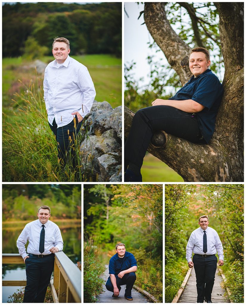 Ward Reservation Andover MA Senior Session