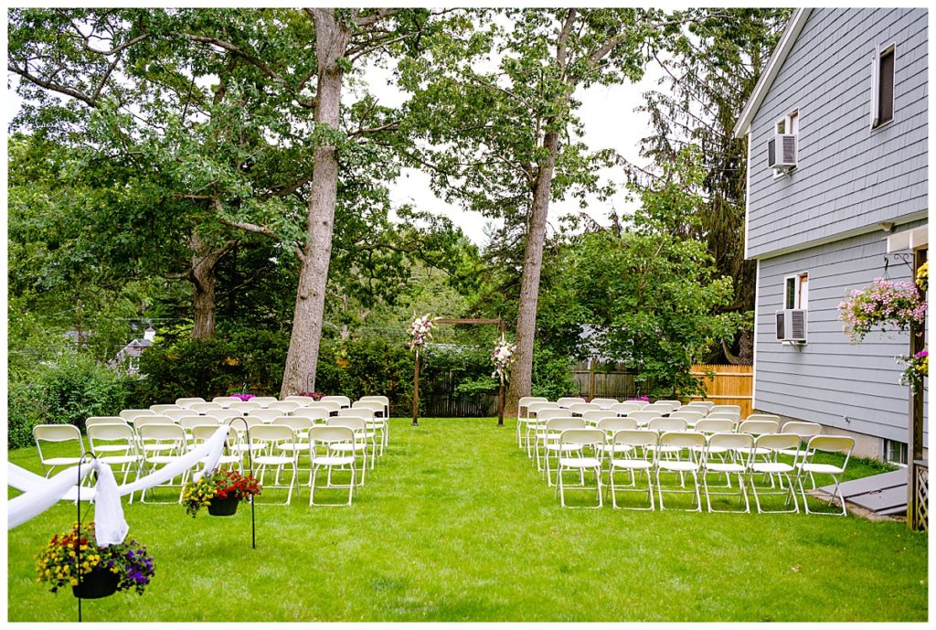 Backyard Wedding Wilmington MA
