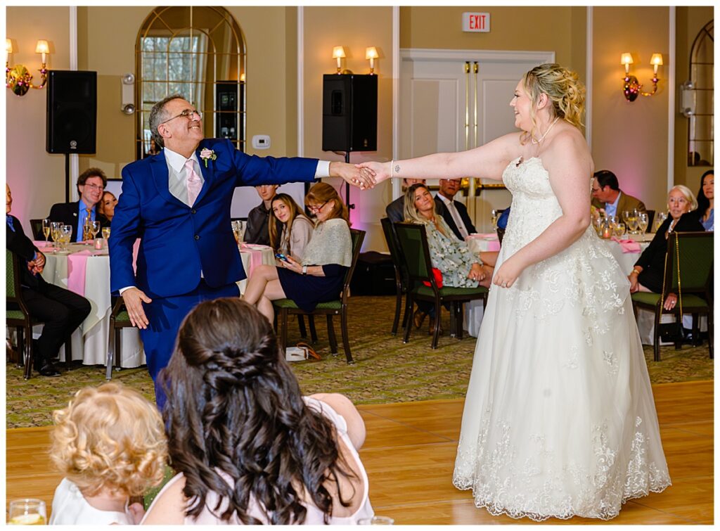 father daughter dance at Charter Oak Country Club