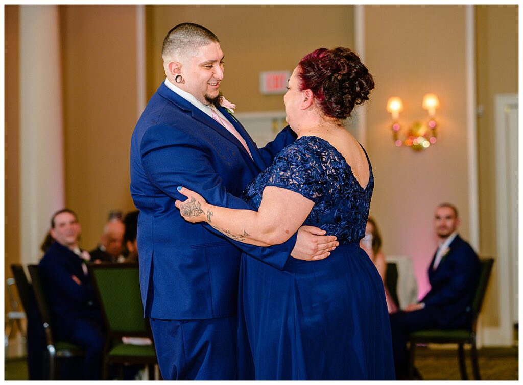 mother son dance at Charter Oak Country Club