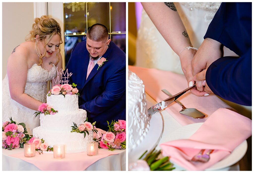 cake cutting at Charter Oak Country Club