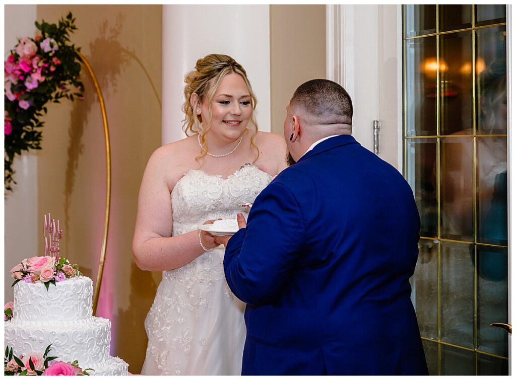 cake cutting at Charter Oak Country Club