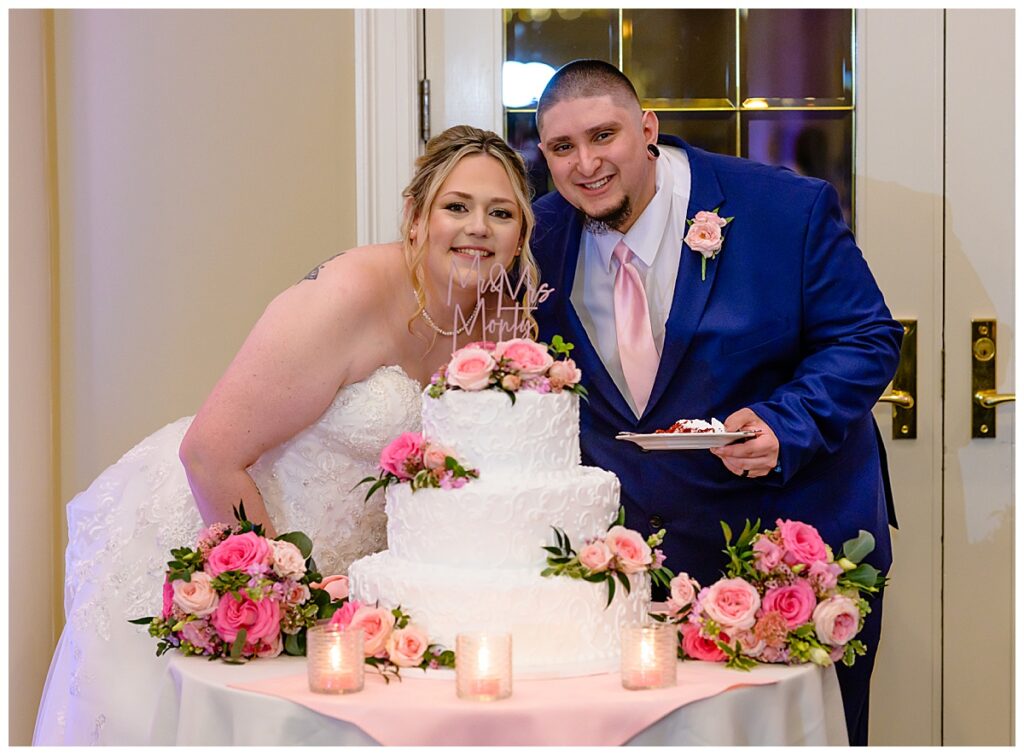 cake cutting at Charter Oak Country Club