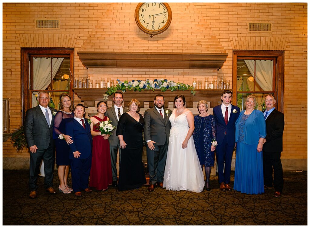 Union Station Banquets family portraits