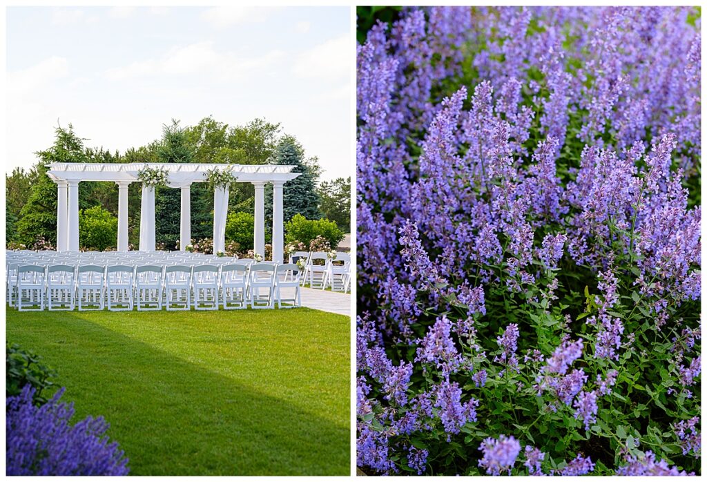 ceremony at Waverly Oaks Country Club