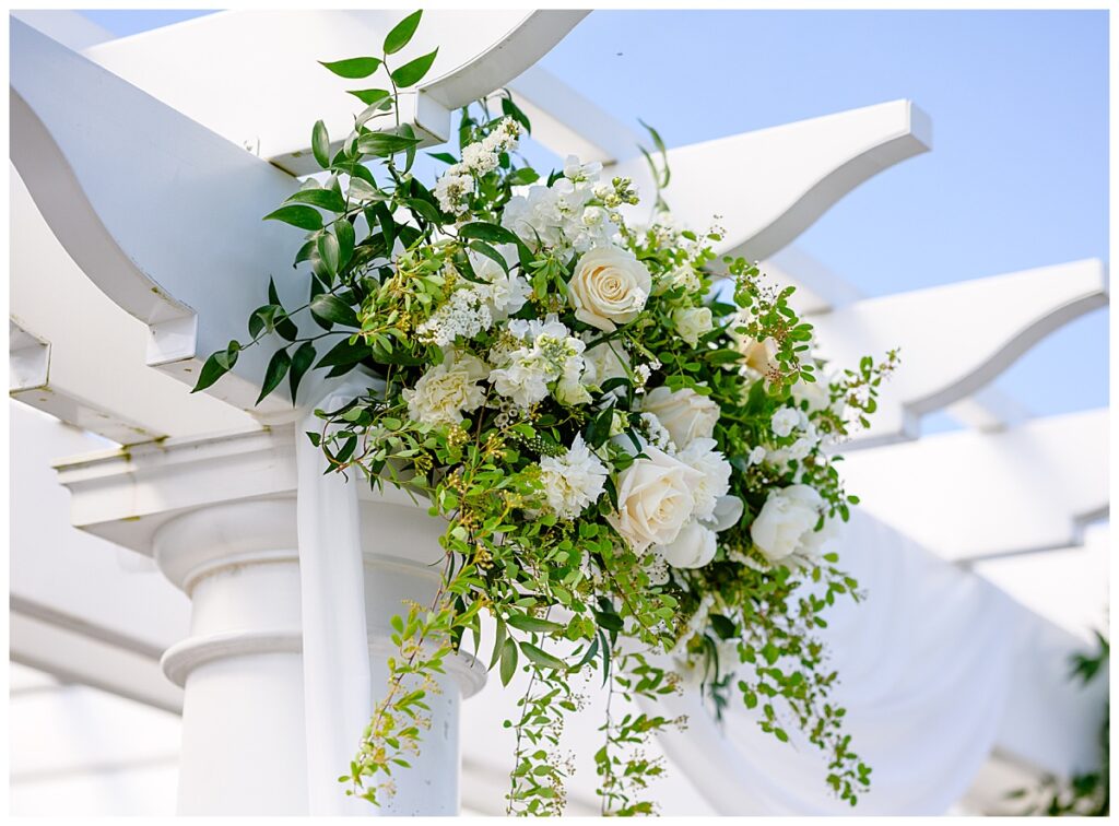 ceremony at Waverly Oaks Country Club