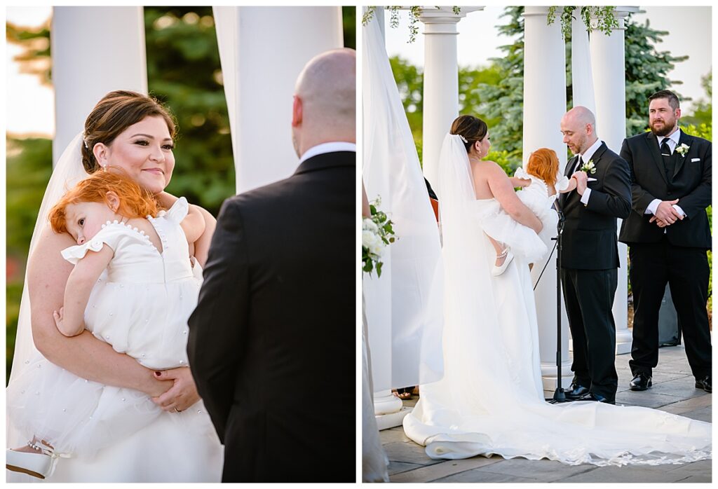 ceremony at Waverly Oaks Country Club