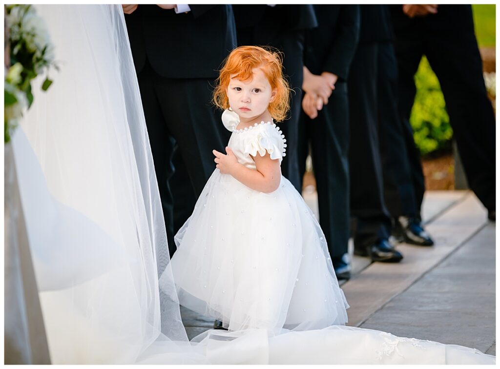 ceremony at Waverly Oaks Country Club