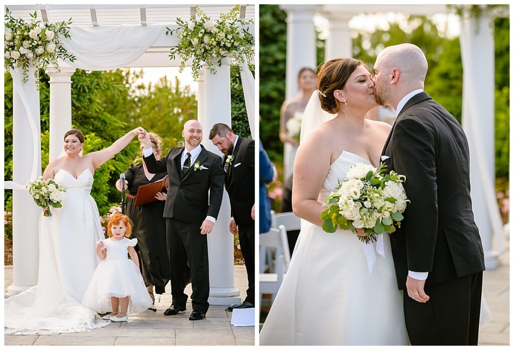 ceremony at Waverly Oaks Country Club