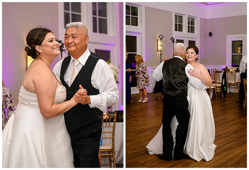 Dancing at a Waverly Oaks Country Club wedding