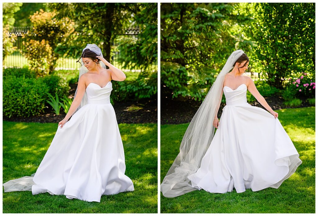 bride at Atkinson country club