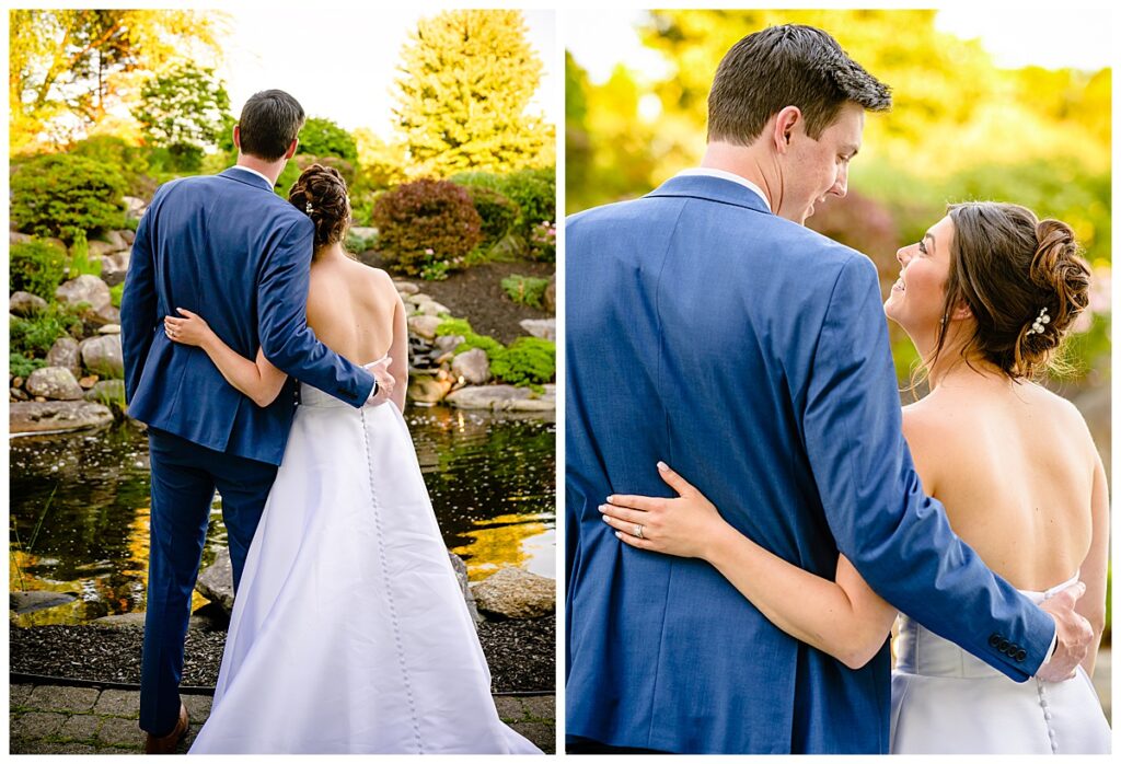 golden hour portraits at Atkinson Country Club