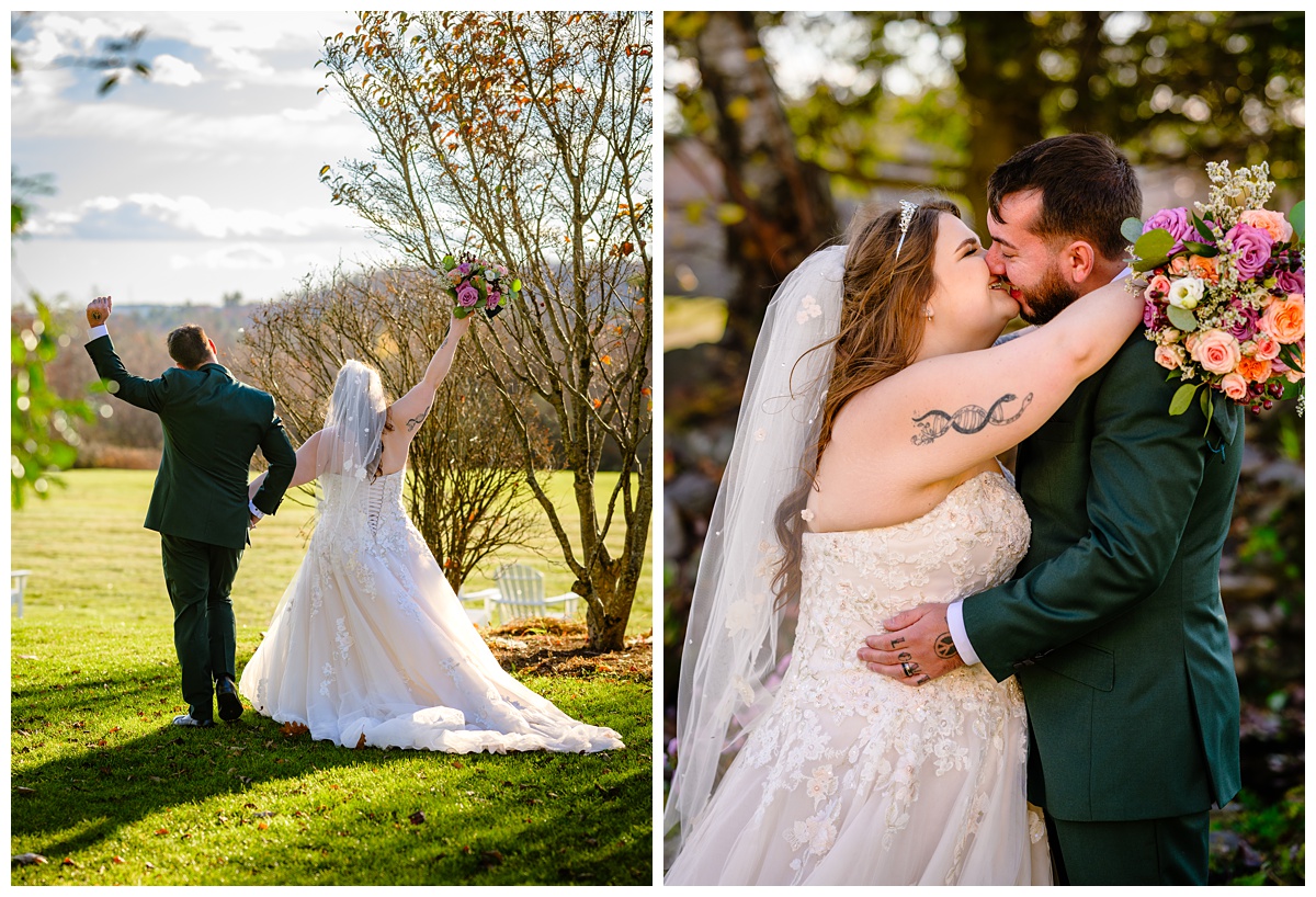 Couple portraits at Dell-Lea Wedding and Events