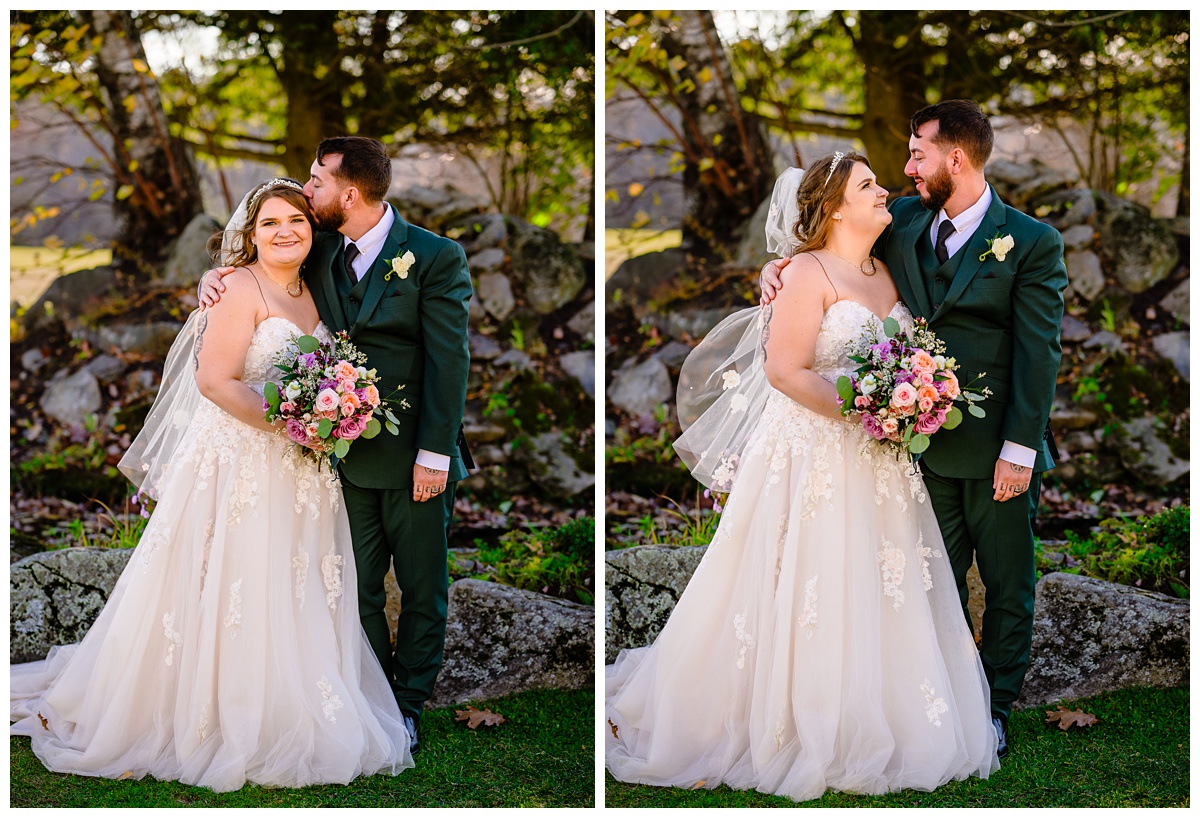 Couple portraits at Dell-Lea Wedding and Events