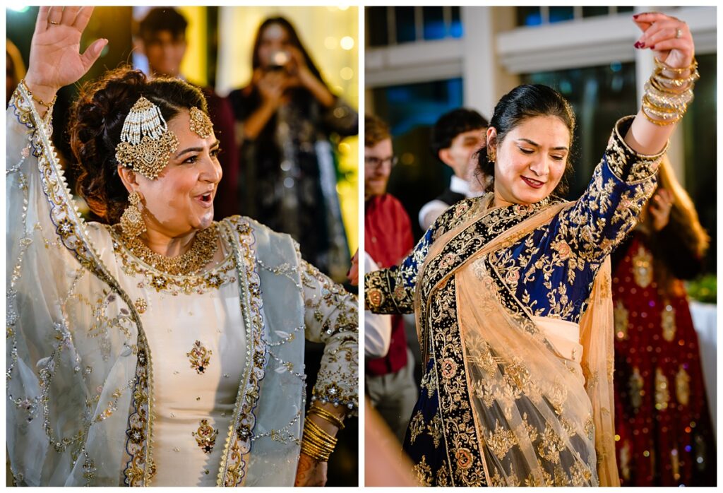 Four Oaks Country Club Indian Wedding Dancing