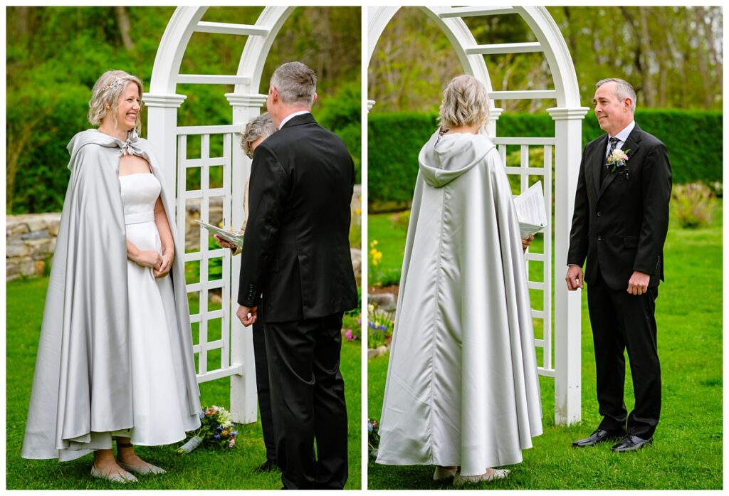 Intimate elopement at Sagamore Inn on cape cod