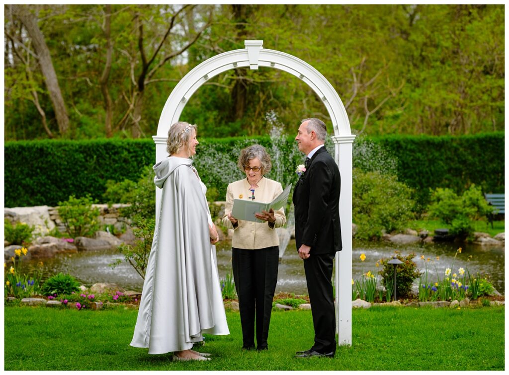 Intimate elopement at Sagamore Inn on cape cod