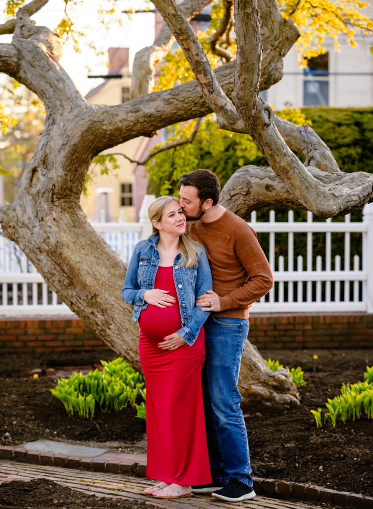Maternity photography session in Portsmouth NH