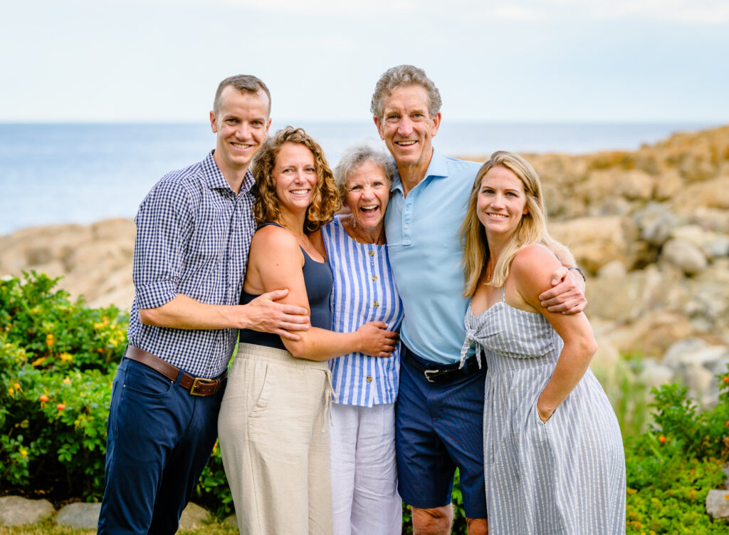 Family photography session in Rockport MA